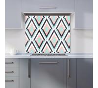 Warren Reed - Designer Zig Zag Abstract Pattern Kitchen Splashback - W600mm x H650mm
