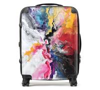 Warren Reed - Designer Explosive Colour Cascade Suitcase Large, Multi