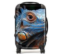 Warren Reed Finn Wilder: Blue Lizard Suitcase - Cabin