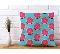 Warren Reed Fruity Pattern Of Pink Grapefruit Cushions - 60cm x 60cm