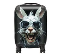 Warren Reed Funky Rabbit Face Suitcase - Mini Cabin