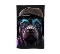 Warren Reed Labrador Retriever Dog Splashart Tea Towel