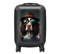 Warren Reed Springer Spaniel Dog Splashart Suitcase - Mini Cabin