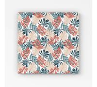 Warren Reed Tropical Leaf Pattern Canvas - Extra Large 40" x 40"