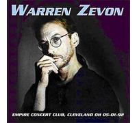 Warren Zevon - Empire Concert Club, Cleveland OH 05/01/92