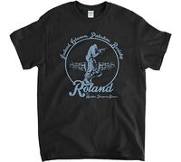 Warren Zevon T Shirt Roland The Headless Thompson Gunner Rock Black
