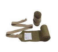 warreplica British WW1 Long Wool Puttees Reproduction - Off White 96 Inch Leg Wraps for Historical Military Uniforms, Great War Reenactment Costumes, and Classic Army Style Gaiter Displays 8 F-Length