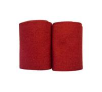 warreplica Medieval SCA LARP Reenactment Viking Wool Leg Wraps-Red 96 inch|Norse Warrior Costume Accessory Puttees|Scandinavian Cloth Gaiters for Larp & Cosplay|Historical Leg Bindings Gaiters