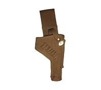 warreplica WWII British 1937 Pattern RAC Webbing Holster Royal Armoured Corps Tanker Holster for Webley MKIV & Enfield No.2 Revolver Reproduction P37 Tank Crew Revolver Case Khaki Cotton Canvas