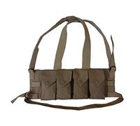 warrepplica Rhodesian Fereday & Sons Chest Rig with Grenade Pocket FAL/G3/M14 Bush War/20rd .308/7.62x51mm (Khaki Brownish)