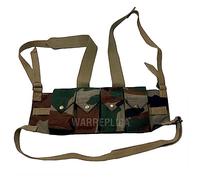 warrepplica Rhodesian Fereday & Sons Chest Rig with Grenade Pocket FAL/G3/M14 Bush War/20rd .308/7.62x51mm (Jungle)