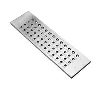 WARRIOO Jewelry Wire Drawing Tool Steel Wire Drawplate Wire Drawing Plate Steel Texture Wire Shaping Tool Suitable, 202x56mm, steel, No Gemstone