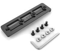 Warrior 5" Mloc Arca Plate - Hunting & Shooting Tripod Mount - Fits Warrior & Commander Tripods, Chief Leveling Head - Arca Swiss Compatible - Premium Build, Includes Cams, Screws & 1-Year Warranty