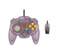 Warrior 64 Wired Controller for Original Nintendo 64 N64 Console (Purple)