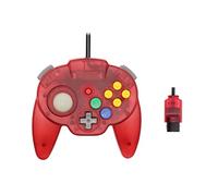 Warrior 64 Wired Controller for Original Nintendo 64 N64 Console (Red)