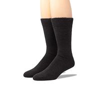 Warrior Alpaca Socks - Outdoor Alpaca Wool Socks, Terry Lined with Comfort Band Opening For Men And Women - black - Medium