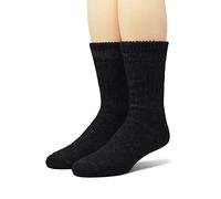 WARRIOR ALPACA SOCKS - Unisex Toasty Toes Ultimate Alpaca Socks For Men And Women, Black Heather, Medium