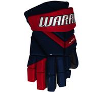 Warrior Alpha LX3 Team Navy/Red Junior Hockey Gloves 10 inches