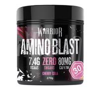 Warrior Amino Blast BCAA Powder 270g - Fruit Salad Flavour, BCAA Supplement for