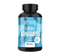 Warrior Ashwagandha KSM 66 - Root Extract 300mg - Suitable for Vegetarians - 90 Capsules (3 Months’ Supply)