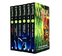 Warrior Cats Series 1: The Prophecies Begin - 6 Books Collection Set By Erin Hunter (In to the Wild, Fire and Ice, Forest of Secrets, Rising Storm, A Dangerous Path, The Darkest Hour)