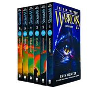 Warrior Cats Series 2: The New Prophecy by Erin Hunter 6 Books Set (Midnight, Moonrise, Dawn, Starlight, Twilight, Sunset)