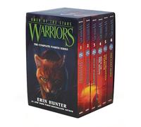 Warrior Cats Series 4: Omen of the Stars 6 Books Box Set Collection By Erin (The Fourth Apprentice, Fading Echoes, Night Whispers, Sign of the Moon, ... Volumes 1 to 6 (Warriors Omen of the Stars)