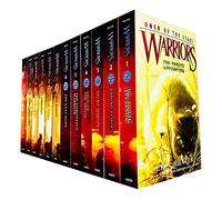 Warrior Cats Volume 13 to 24 Books Collection Set (The Complete Third Series (Warriors: Power of Three Volume 13 to 18) & The Complete Fourth Series (Warriors: Omen Of The Stars Volume 19 to 24)