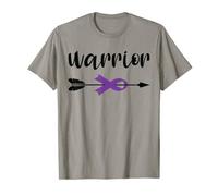 Warrior CF Disease - Ribbon Cystic Fibrosis Awareness T-Shirt