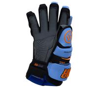 Warrior Covert Deluxe Black/Blue Senior Hockey Gloves 14 inches