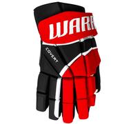 Warrior Covert QR6 Team Black/Red Junior Hockey Gloves 10 inches