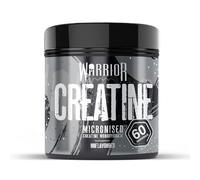 Warrior Creatine Monohydrate Powder - Micronised for Easy Mixing and Daily Use - Proven to Support Physical Performance & Recovery - 5g Serving, 60 Servings, 300g (Unflavoured)