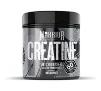 Warrior Creatine Monohydrate Powder 300g - Micronised - Proven to Improve Physical Performance and Recovery, 5g Servings (Unflavoured), 1 pack