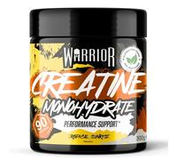 Warrior Creatine Monohydrate Powder 300g - Micronised - Proven to Improve Physical Performance and Recovery, 5g Servings (Tropical)