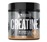 Warrior Creatine Monohydrate Powder 300g - Micronised - Proven to Improve Physical Performance and Recovery, 5g Servings (Cool Cola)
