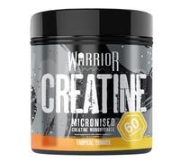 Warrior Creatine Monohydrate Powder 300g - Micronised - Proven to Improve Physical Performance and Recovery, 5g Servings (Tropical)