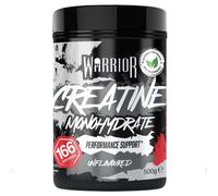 Warrior Creatine Monohydrate Powder 500g (166 Servings) - Pure Creatine Powder, Easy Dissolve Micronised Creatine (Not Creatine Gummies or Tablets),