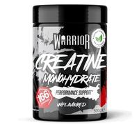 Warrior Creatine Monohydrate Powder - Micronised for Easy Mixing and Consumption - 100 Percent Pure Creatine - Proven to Improve Physical Performance and Recovery, 5 g Servings (Unflavoured, 500g)