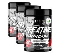 Warrior Creatine Monohydrate Powder 500g (166 Servings) - Pure Micronised Creatine Powder Supplement for Men & Women, Pre & Post Workout Strength, Muscle Growth & Recovery, Vegan - Unflavoured