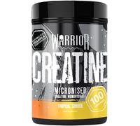 Warrior Creatine Monohydrate Powder 500g - Micronised for Easy Mixing and Consumption - Proven to Improve Physical Performance/Recovery, 5g Servings (Tropical Sunrise)