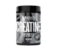 Warrior Creatine Monohydrate Powder - Micronised for Easy Mixing and Consumption - 100 Percent Pure Creatine - Proven to Improve Physical Performance and Recovery, 5 g Servings (Unflavoured, 500g)