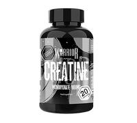 Warrior Creatine Monohydrate Tablets - 3000mg Per Serving - Supplement for Performance - Supports Muscle Growth - Unflavoured - Suitable for Men & Women - Vegan & Vegetarian Friendly (60 Capsules)
