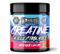 Warrior Creatine Monohydrate Plus Electrolytes Powder 360g - Hydration and Performance Drink - Nutrition Shake to Promote Muscle Growth (Not Tablets, Sachet, Gummies) - 80 Servings - (Watermelon Ice)