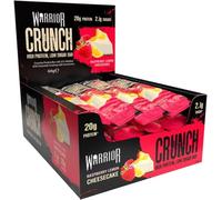 Protein Bars Warrior Crunch - 12 Pack, Smart Low Price Snack - Lemon Cheesecake