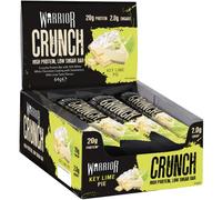 Warrior Crunch - High Protein Bars - 20g Protein in Each bar - Key Lime Pie - 12 x 64g | Warrior Supplements
