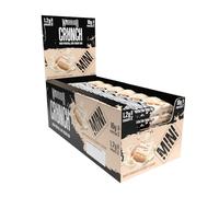 Warrior Crunch Mini (Snacksize) - Protein Bars - 9g+ Protein Per Bar - Low Carb, Low Sugar Snack - 24 Pack x 32g (White Chocolate Blondie)