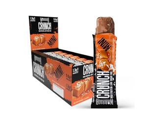 Warrior Crunch Mini (Snacksize) - Protein Bars - 9g+ Protein Per Bar - Low Carb, Low Sugar Snack - 24 Pack x 32g (Salted Caramel)