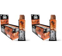 Warrior Crunch Mini (Snacksize) - Protein Bars - 9g+ Protein Per Bar - Low Carb, Low Sugar Snack - 48 Pack x 32g (Salted Caramel)