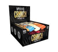 Warrior Crunch Protein Bars, Variety Pack 12 x 64g - High Protein Snacks (20g),