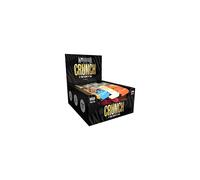 Warrior Crunch Protein Bars Variety Pack 12 x 64g - High Protein Snacks 20g Low Sugar Low Calorie Snack Bar GuiltFree OntheGo Treats Multipack Diet